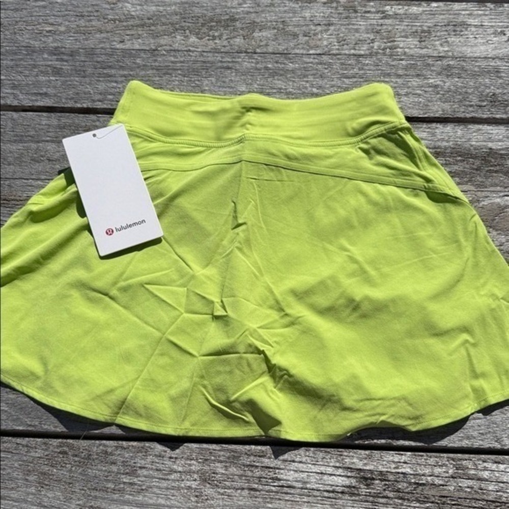 Lululemon Lightweight High-Rise Tennis Skirt Sour Grape green size 2 NWT